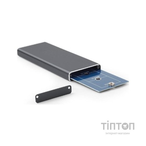 Кишеня зовнішня Gembird M.2 (NGFF), USB3.0, черный (EE2280-U3C-01)