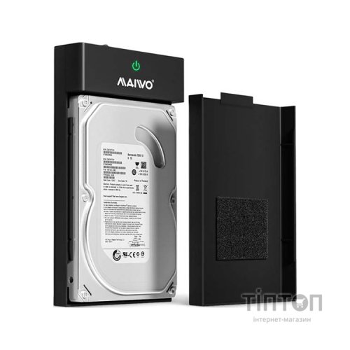 Кишеня зовнішня Maiwo HDD 3,5"/2,5" USB3.1 GEN2 (K3568G2)