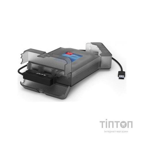 Кишеня зовнішня Maiwo K104A USB 3.0 - SATA III, с блоком питания 12В/2А (K10435)