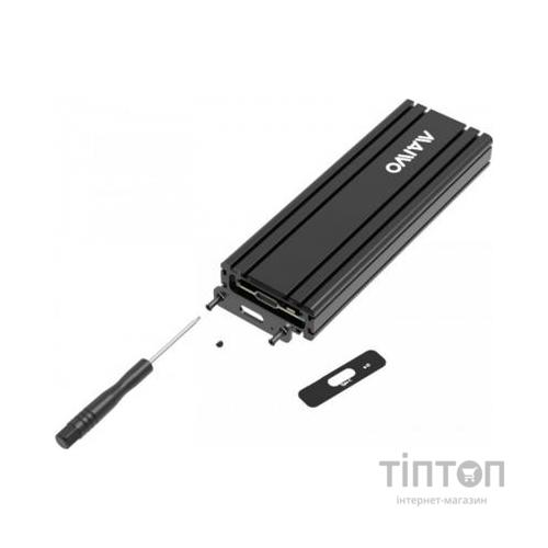 Кишеня зовнішня Maiwo M.2 SSD NVMe (PCIe) USB3.1 GEN2 Type-C (K1686P)