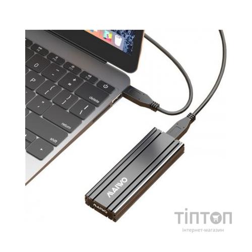 Кишеня зовнішня Maiwo M.2 SSD NVMe (PCIe) USB3.1 GEN2 Type-C (K1686P)