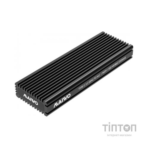 Кишеня зовнішня Maiwo M.2 SSD NVMe/SATA combo USB3.1 GEN2 Type-C al. (K1687P2)