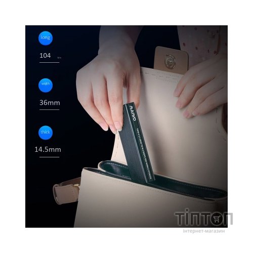 Кишеня зовнішня Maiwo M.2 SSD NVMe/SATA combo USB3.1 GEN2 Type-C al. (K1687P2)