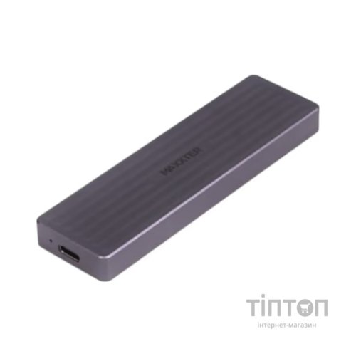 Кишеня зовнішня Maxxter M.2 NVMe & SATA SSD to USB-C 10Gbps black (EHDE-2280D-01)