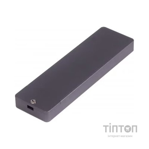 Кишеня зовнішня Maxxter M.2 NVMe & SATA SSD to USB-C 10Gbps black (EHDE-2280D-01)