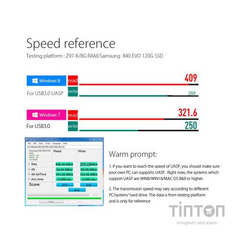 Кишеня зовнішня Orico HDD 2588US3-V1-BK-BP (HC380374)