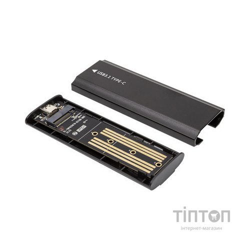 Кишеня зовнішня PowerPlant SSD Premium M.2 PCIe NGFF/NVMe USB3.1 (HC380459)