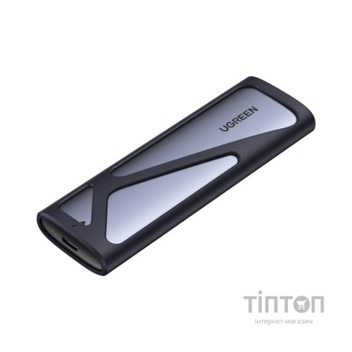 Кишеня зовнішня Ugreen SSD M.2 (NVME) M-KEY UGREEN 3.2 GEN2 CM400 gray (90264)