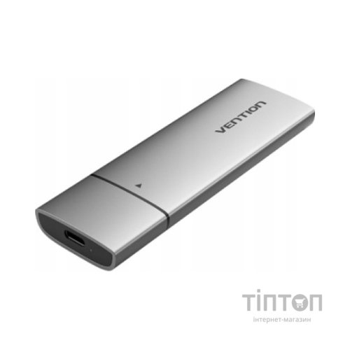 Кишеня зовнішня Vention SSD M.2 (NVME) M-key USB Type-C 3.2 gray (KPGH0)