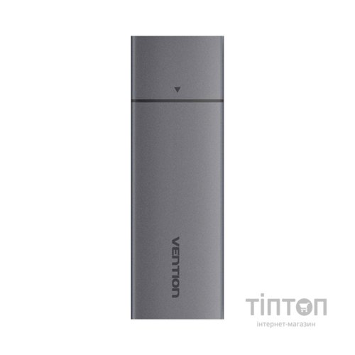 Кишеня зовнішня Vention SSD M.2 (NVME) M-key USB Type-C 3.2 gray (KPGH0)