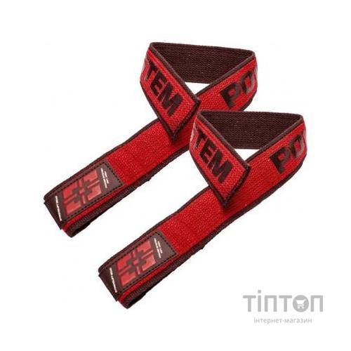 Кистьові лямки Power System 3401 Lifting Straps Duplex Black/Red (3401RD-0)