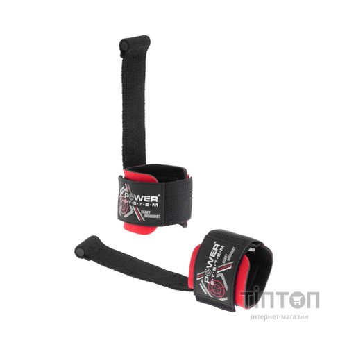 Кистьові лямки Power System Power Pin Black/Red (PS-3350_Black_Red)