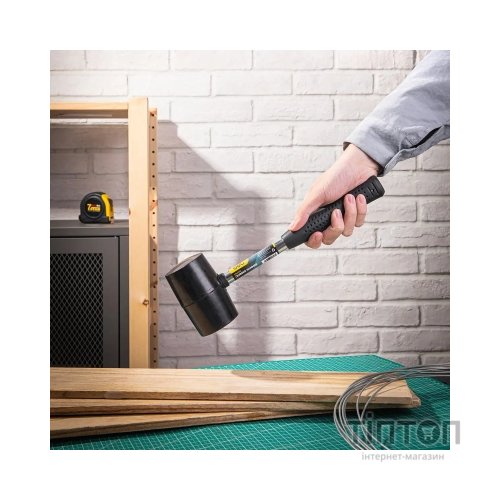 Киянка Deli зі сталевою ручкою 450 г (EDL5616)