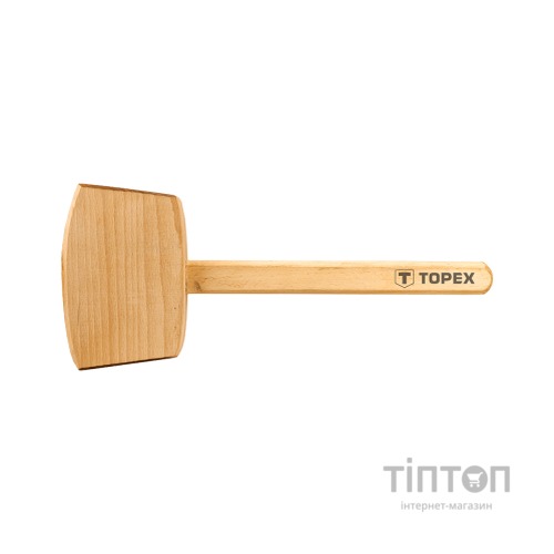Киянка Topex деревянная, 500 г (02A050)