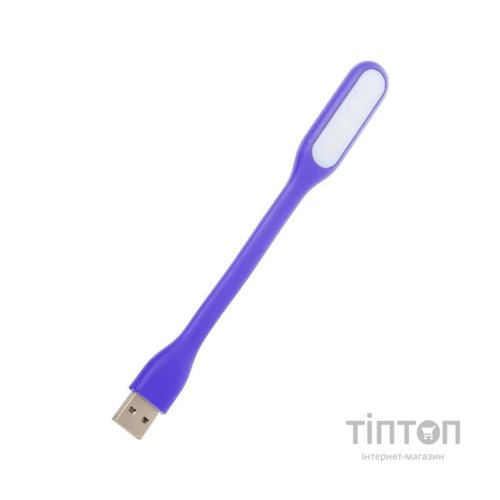 Лампа USB Optima LED, гнучка, 2 шт, фіолетовий (UL-001-VI2)