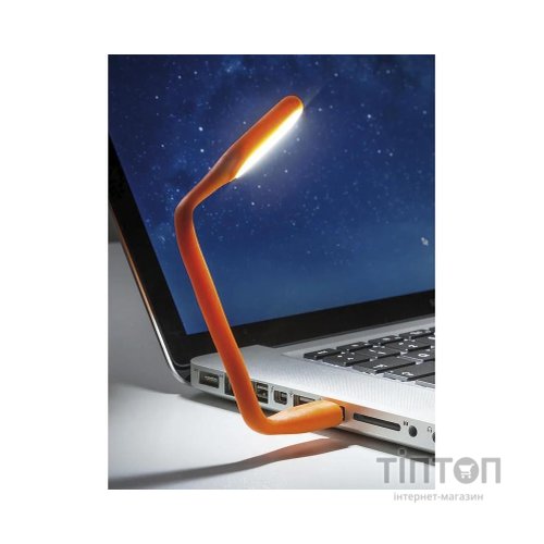 Лампа USB Optima LED, гнучка, помаранчевий (UL-001-OR)