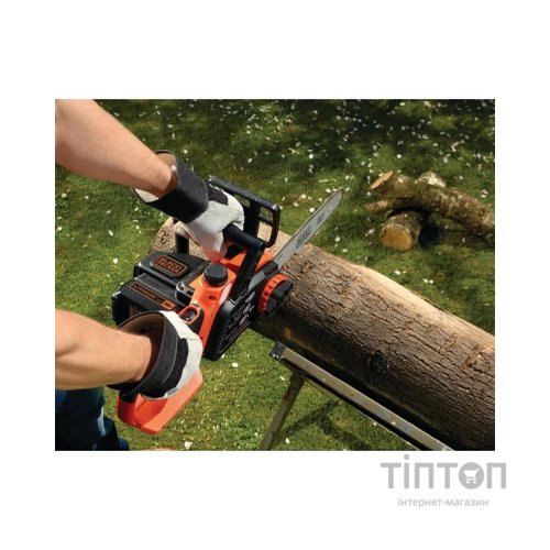 Ланцюгова пила Black&Decker 36V, 2.5Ah, шина 30 см, ланцюг 3/8'' (GKC3630L25)