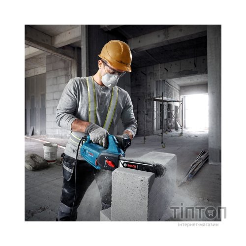 Ланцюгова пила Bosch Professional для газобетонных блоків GAC 250, 1200 Вт, 330 мм, 3/8 (0.601.2B6.020)