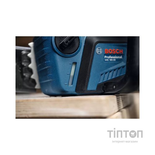 Ланцюгова пила Bosch Professional GKE 18V-40, 18V, шина 40см 3.7кг (без АКБ та ЗП) (0.600.8D3.000)