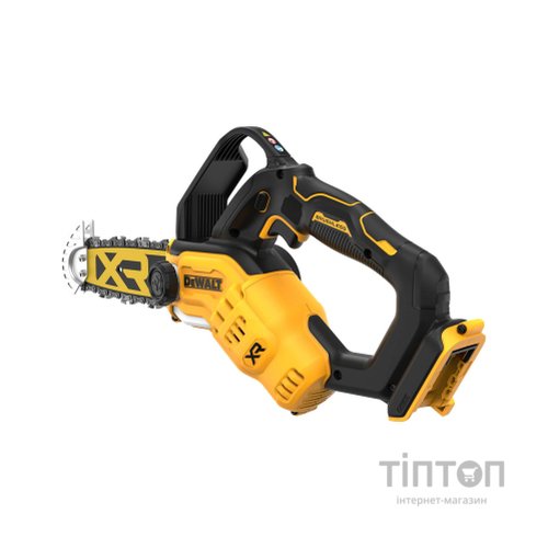 Ланцюгова пила DeWALT міні, 18 В XR Li-lon, безщіткова, шина 20 см (без АКБ та ЗУ) (DCMPS520N)