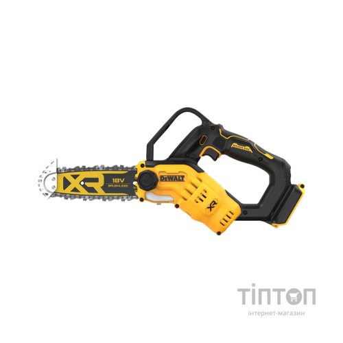 Ланцюгова пила DeWALT міні, 18 XR Li-ion 5Ah, безщіткова, шина 20 см (DCMPS520P1)