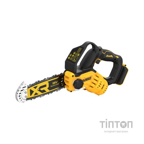Ланцюгова пила DeWALT міні, 18 XR Li-ion 5Ah, безщіткова, шина 20 см (DCMPS520P1)