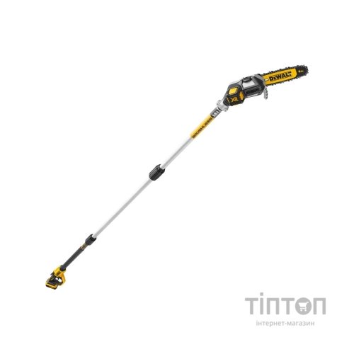 Ланцюгова пила DeWALT висоторіз 18V, 5Ah, довжина шини 20 см (DCMPS567P1)