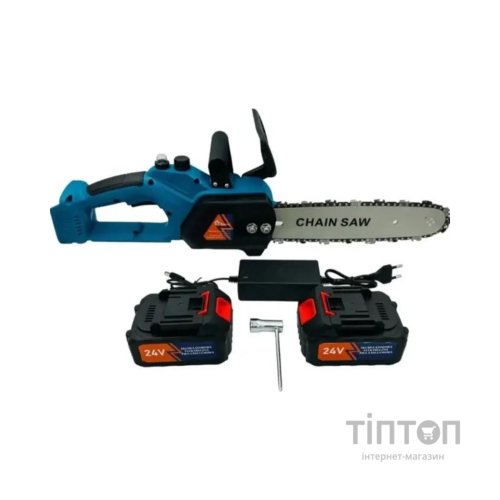 Ланцюгова пила Domotec Chain Saw 12*, 24V акумуляторна, 2xАКБ, ЗУ (Chain Saw 12/2)