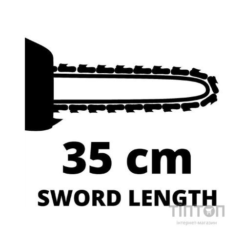 Ланцюгова пила Einhell GC-EC 1935, 1900 Вт, 35 см, 4.66 кг (4501220)