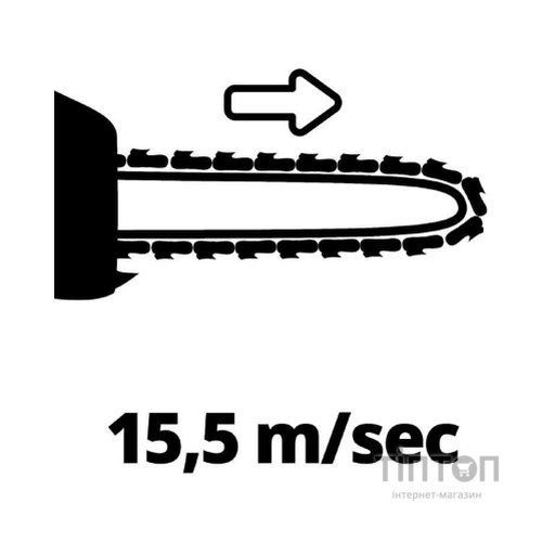 Ланцюгова пила Einhell GC-EC 1935, 1900 Вт, 35 см, 4.66 кг (4501220)
