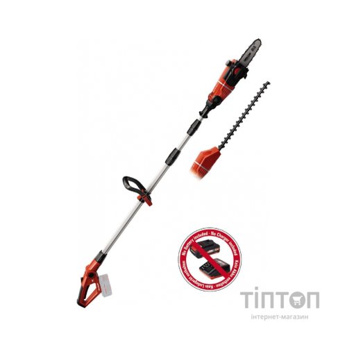 Ланцюгова пила Einhell GE-HC 18 LI T-Solo акумуляторная сучкорез (3410800)