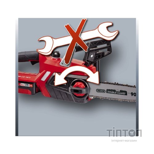 Ланцюгова пила Einhell GE-LC 18 Li Solo аккумуляторная (Без АКБ и ЗУ) (4501761)