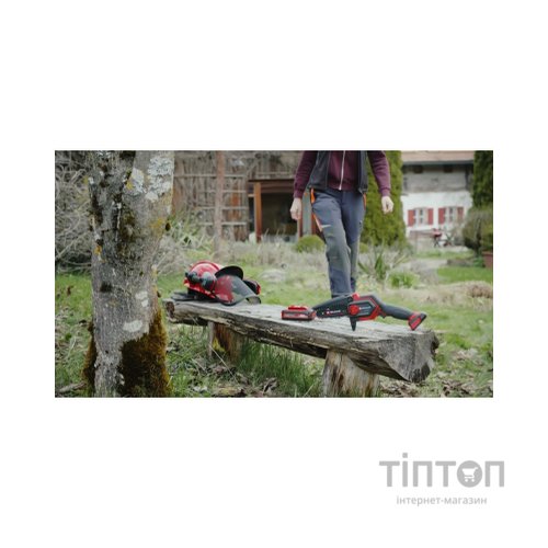 Ланцюгова пила Einhell GE-PS 18/15 Li BL - Solo PXC 18В, безщіткова, шина 158мм, різ 125мм (без АКБ і ЗП) (4600040)