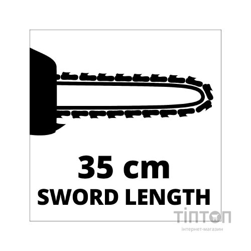 Ланцюгова пила Einhell Power-X-Change GE-LC 36/35 Li-Solo, 36 В (без АКБ и ЗУ.) (4501780)