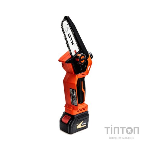 Ланцюгова пила GTM CS18/127BL, 18В, шина 5"/12,7см, 4Ah (CS18/127BL KIT)
