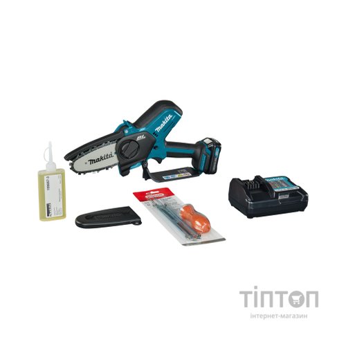 Ланцюгова пила Makita CXT, 12V, 100мм, 2Ah (UC100DWA)