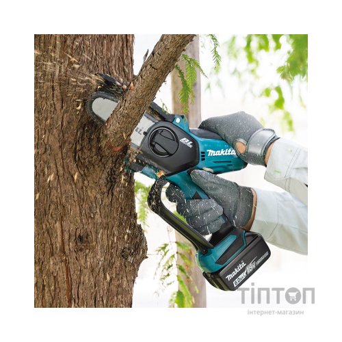 Ланцюгова пила Makita LXT, 18V, 100мм (без АКБ та ЗП) (DUC101Z)