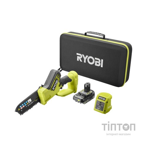 Ланцюгова пила Ryobi ONE+ HP RY18PSX15A-120T 18В, 2Ah, 15см (5133005899)