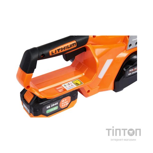 Ланцюгова пила SEQUOIA 20, безщіт. двиг, шина 30 см, АКБ 4 Ач та ЗП, 3.2 кг (SBC2012BS-EV)