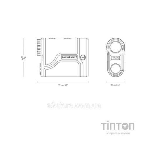 Лазерний далекомір Hawke LRF 1500 6x21 High O-LED (41212)