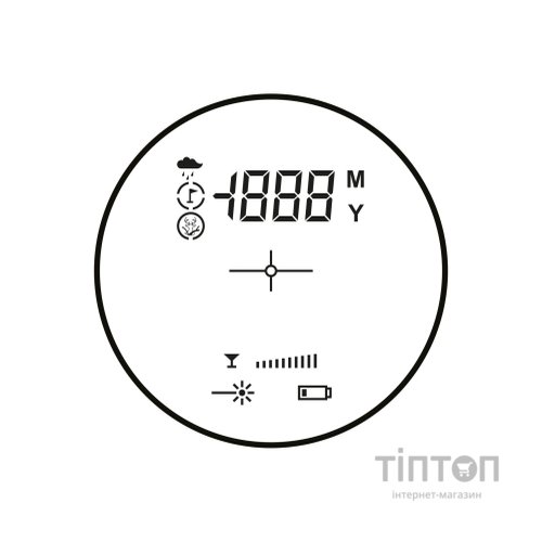 Лазерний далекомір Hawke LRF 800 LCD 6x25 (41022)