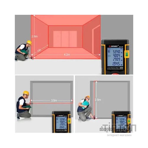 Лазерний далекомір Sndway SW-T80