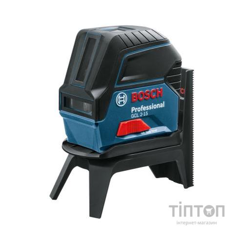 Лазерний нівелір Bosch GCL 2-15 + RM1 + BM3 clip + кейс (0.601.066.E02)