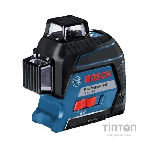 Лазерний нівелір Bosch GLL 3-80 (AA) + кейс (0.601.063.S00)