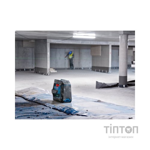 Лазерний нівелір Bosch Professional GCL 2-50 G, до 15 м, з тримачем RM 10, затиском DK 10, мішенню, кейс (0.601.066.M02)