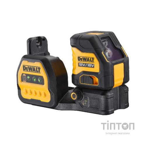 Лазерний нівелір DeWALT 10.8/12/18В XR Li-Ion, зелений промінь, кейс TSTAK (без АКБ та ЗУ) (DCE088NG18)