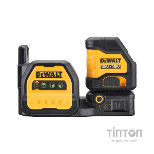 Лазерний нівелір DeWALT 10.8/12/18В XR Li-Ion, зелений промінь, кейс TSTAK (без АКБ та ЗУ) (DCE088NG18)