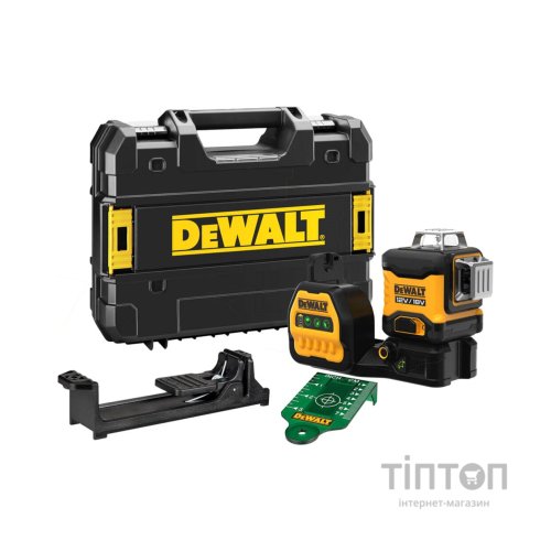 Лазерний нівелір DeWALT DCE089NG18, кейс (Без АКБ та ЗП) (DCE089NG18)