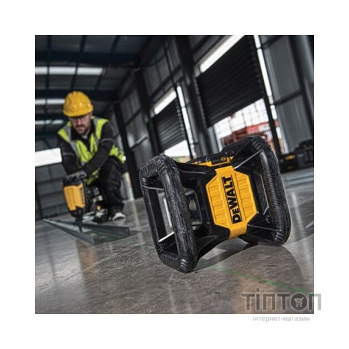Лазерний нівелір DeWALT ротаційний, 18В XR Li-Ion, зелений промінь, 4.5 кг, 2Ah, ЗУ, кейс (DCE079D1G)