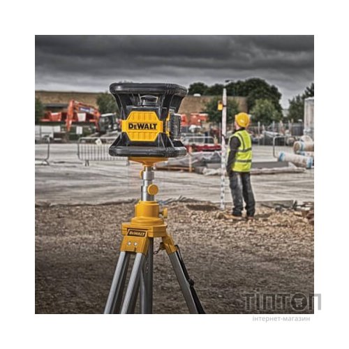 Лазерний нівелір DeWALT ротаційний, 18В XR Li-Ion, зелений промінь, 4.5 кг, 2Ah, ЗУ, кейс (DCE079D1G)